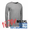 ARBEITS-T-SHIRT HERREN| Interlock 518 von ID / Farbe: grau / 100% BAUMWOLLE - | MEIN-KASACK.de | kasack | kasacks | kass