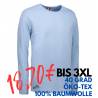 ARBEITS-T-SHIRT HERREN| Interlock 518 von ID / Farbe: hellblau / 100% BAUMWOLLE - | MEIN-KASACK.de | kasack | kasacks | 