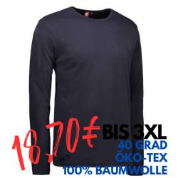 ARBEITS-T-SHIRT HERREN| Interlock 518 von ID / Farbe: navy / 100% BAUMWOLLE - | MEIN-KASACK.de | kasack | kasacks | kass