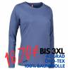 ARBEITS-T-SHIRT DAMEN | Interlock 509 von ID / Farbe: indigo / 100% BAUMWOLLE - | MEIN-KASACK.de | kasack | kasacks | ka