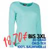 ARBEITS-T-SHIRT DAMEN | Interlock 509 von ID / Farbe: mint / 100% BAUMWOLLE - | MEIN-KASACK.de | kasack | kasacks | kass