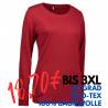 ARBEITS-T-SHIRT DAMEN | Interlock 509 von ID / Farbe: rot / 100% BAUMWOLLE - | MEIN-KASACK.de | kasack | kasacks | kassa