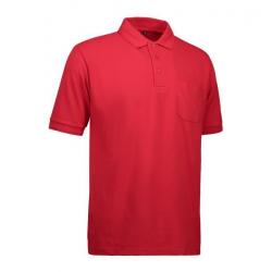 ARBEITS-POLO-SHIRT HERREN | PRO Wear 320 von ID / Farbe: rot / 50% BAUMWOLLE 50% POLYESTER - | MEIN-KASACK.de | kasack |