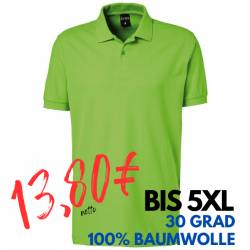 ARBEITS-POLO-SHIRT HERREN | 982 von EXNER / Farbe: lemon green / 100% Baumwolle - | MEIN-KASACK.de | kasack | kasacks | 