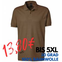 ARBEITS-POLO-SHIRT HERREN | 982 von EXNER / Farbe: toffee / 100% Baumwolle - | MEIN-KASACK.de | kasack | kasacks | kassa