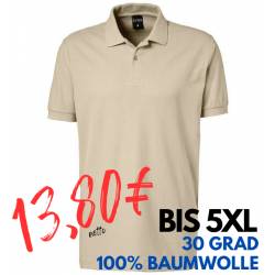 ARBEITS-POLO-SHIRT HERREN | 982 von EXNER / Farbe: sand / 100% Baumwolle - | MEIN-KASACK.de | kasack | kasacks | kassak 