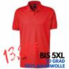 ARBEITS-POLO-SHIRT HERREN | 982 von EXNER / Farbe: rot / 100% Baumwolle - | MEIN-KASACK.de | kasack | kasacks | kassak |