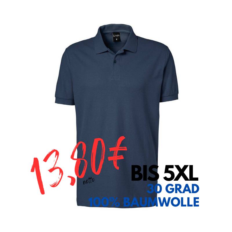 ARBEITS-POLO-SHIRT HERREN | 982 von EXNER / Farbe: navy  / 100% Baumwolle | MEIN-KASACK.de - KASACK - KASACKS