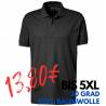 ARBEITS-POLO-SHIRT HERREN | 982 von EXNER / Farbe: schwarz / 100% Baumwolle - | MEIN-KASACK.de | kasack | kasacks | kass