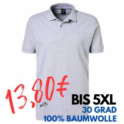 ARBEITS-POLO-SHIRT HERREN | 982 von EXNER / Farbe: silbergrau / 100% Baumwolle - | MEIN-KASACK.de | kasack | kasacks | k