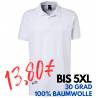 ARBEITS-POLO-SHIRT HERREN | 982 von EXNER / Farbe: weiß / 100% Baumwolle - | MEIN-KASACK.de | kasack | kasacks | kassak 