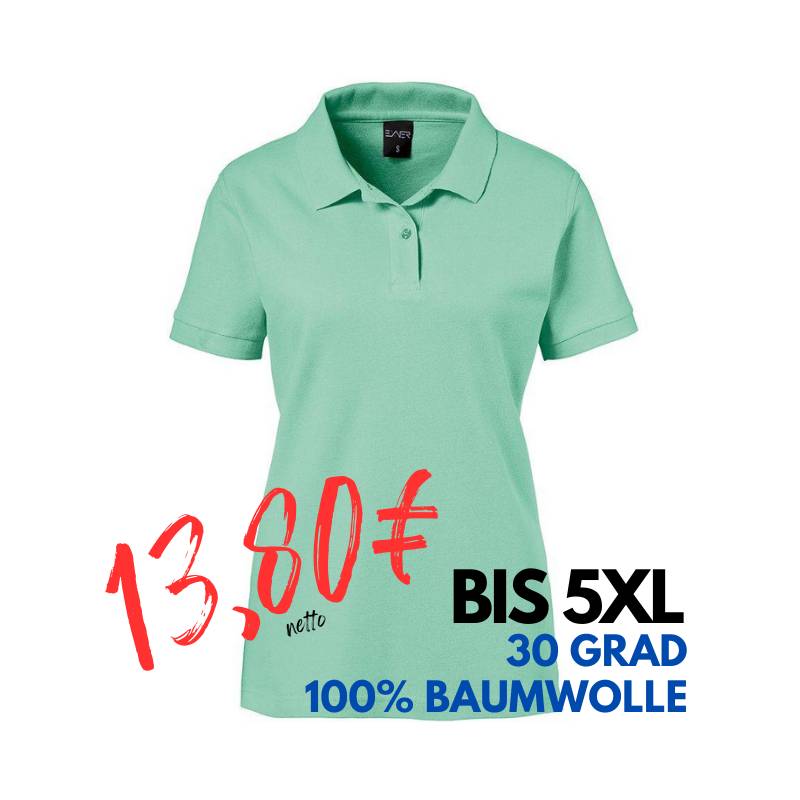 ARBEITS-POLO-SHIRT DAMEN | 983 von EXNER / Farbe: mint / 100% Baumwolle | MEIN-KASACK.de - KASACK - KASACKS