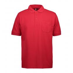 ARBEITS-POLO-SHIRT HERREN | PRO Wear 320 von ID / Farbe: rot / 50% BAUMWOLLE 50% POLYESTER - | MEIN-KASACK.de | kasack |