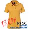 ARBEITS-POLO-SHIRT DAMEN | 983 von EXNER / Farbe: gelb / 100% Baumwolle - | MEIN-KASACK.de | kasack | kasacks | kassak |