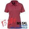 ARBEITS-POLO-SHIRT DAMEN | 983 von EXNER / Farbe: bordeaux / 100% Baumwolle - | MEIN-KASACK.de | kasack | kasacks | kass