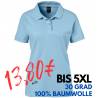 ARBEITS-POLO-SHIRT DAMEN | 983 von EXNER / Farbe: light blue / 100% Baumwolle - | MEIN-KASACK.de | kasack | kasacks | ka