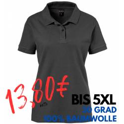 ARBEITS-POLO-SHIRT DAMEN | 983 von EXNER / Farbe: schwarz / 100% Baumwolle - | MEIN-KASACK.de | kasack | kasacks | kassa