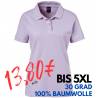 ARBEITS-POLO-SHIRT DAMEN | 983 von EXNER / Farbe: flieder / 100% Baumwolle - | MEIN-KASACK.de | kasack | kasacks | kassa