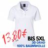 ARBEITS-POLO-SHIRT DAMEN | 983 von EXNER / Farbe: weiß / 100% Baumwolle - | MEIN-KASACK.de | kasack | kasacks | kassak |