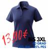 ARBEITS-POLO-SHIRT DAMEN | 983 von EXNER / Farbe: marine / 65% Baumwolle 35% Polyester - | MEIN-KASACK.de | kasack | kas