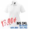 ARBEITS-POLO-SHIRT DAMEN | 983 von EXNER / Farbe: weiß / 65% Baumwolle 35% Polyester - | MEIN-KASACK.de | kasack | kasac