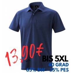 ARBEITS-POLO-SHIRT HERREN | 982 von EXNER / Farbe: marine / 65% Baumwolle 35% Polyester - | MEIN-KASACK.de | kasack | ka