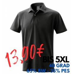 ARBEITS-POLO-SHIRT HERREN | 982 von EXNER / Farbe: schwarz / 65% Baumwolle 35% Polyester - | MEIN-KASACK.de | kasack | k