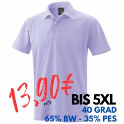 ARBEITS-POLO-SHIRT HERREN | 982 von EXNER / Farbe: flieder/ 65% Baumwolle 35% Polyester - | MEIN-KASACK.de | kasack | ka