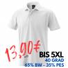 ARBEITS-POLO-SHIRT HERREN | 982 von EXNER / Farbe: weiß / 65% Baumwolle 35% Polyester - | MEIN-KASACK.de | kasack | kasa