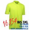 ARBEITS-POLO-SHIRT HERREN | YES 2020 von ID / Farbe: lime / 100% BAUMWOLLE - | MEIN-KASACK.de | kasack | kasacks | kassa