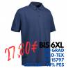 ARBEITS-POLO-SHIRT HERREN | PRO Wear 320 von ID / Farbe: blau-melange  / 50% BAUMWOLLE 50% POLYESTER - | MEIN-KASACK.de 