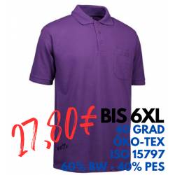 ARBEITS-POLO-SHIRT HERREN | PRO Wear 320 von ID / Farbe: lila / 50% BAUMWOLLE 50% POLYESTER - | MEIN-KASACK.de | kasack 