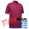 ARBEITS-POLO-SHIRT HERREN | PRO Wear 320 von ID / Farbe: bordeaux / 50% BAUMWOLLE 50% POLYESTER - | MEIN-KASACK.de | kas