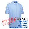 ARBEITS-POLO-SHIRT HERREN | PRO Wear 320 von ID / Farbe: hellblau / 50% BAUMWOLLE 50% POLYESTER - | MEIN-KASACK.de | kas