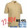 ARBEITS-POLO-SHIRT HERREN | 520 von ID / Farbe: sand / 50% BAUMWOLLE 50% POLYESTER - | MEIN-KASACK.de | kasack | kasacks