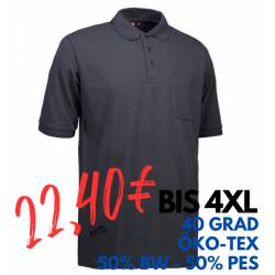 ARBEITS-POLO-SHIRT HERREN | 520 von ID / Farbe: koks / 50% BAUMWOLLE 50% POLYESTER - | MEIN-KASACK.de | kasack | kasacks