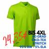 ARBEITS-POLO-SHIRT HERREN | STRETCH 525 von ID / Farbe: lime / 95% BAUMWOLLE 5% ELASTHAN - | MEIN-KASACK.de | kasack | k