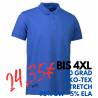 ARBEITS-POLO-SHIRT HERREN | STRETCH 525 von ID / Farbe: königsblau / 95% BAUMWOLLE 5% ELASTHAN - | MEIN-KASACK.de | kasa