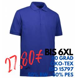 ARBEITS-POLO-SHIRT HERREN | PRO Wear 330 von ID / Farbe: königsblau / 50% BAUMWOLLE 50% POLYESTER - | MEIN-KASACK.de | k