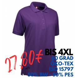 ARBEITS-POLO-SHIRT DAMEN | PRO Wear 321 von ID / Farbe: lila / 50% BAUMWOLLE 50% POLYESTER - | MEIN-KASACK.de | kasack |