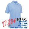 ARBEITS-POLO-SHIRT DAMEN | PRO Wear 321 von ID / Farbe: hellblau / 50% BAUMWOLLE 50% POLYESTER - | MEIN-KASACK.de | kasa