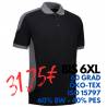 ARBEITS-POLO-SHIRT HERREN | PRO Wear Kontrast 322 von ID / Farbe: schwarz / 50% BAUMWOLLE 50% POLYESTER - | MEIN-KASACK.