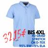 ARBEITS-POLO-SHIRT HERREN | Business  Stretch 534 von ID / Farbe: hellblau / 95% BAUMWOLLE 5% ELASTANE - | MEIN-KASACK.d