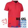 ARBEITS-POLO-SHIRT HERREN | Business  Stretch 534 von ID / Farbe: rot / 95% BAUMWOLLE 5% ELASTANE - | MEIN-KASACK.de | k