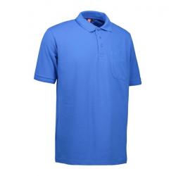 ARBEITS-POLO-SHIRT HERREN | PRO Wear 320 von ID / Farbe: azur / 50% BAUMWOLLE 50% POLYESTER - | MEIN-KASACK.de | kasack 