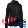 ARBEITSJACKE / FULL ZIPPER / SWEATJACKE DAMEN | 624 von ID / Farbe: schwarz / 60% BAUMWOLLE 40% POLYESTER - | MEIN-KASAC