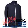 ARBEITSJACKE / FULL ZIPPER / SWEATJACKE HERREN| Kontrast 626 von ID / Farbe: navy / 75% BAUMWOLLE 15% POLYESTER 10% VISK