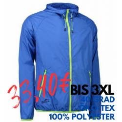 ARBEITSJACKE / WINDJACKE / WINDBREAKER 710 von ID / Farbe: azur / 100% POLYESTER - | MEIN-KASACK.de | kasack | kasacks |