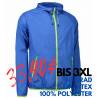 ARBEITSJACKE / WINDJACKE / WINDBREAKER 710 von ID / Farbe: azur / 100% POLYESTER - | MEIN-KASACK.de | kasack | kasacks |