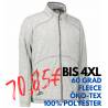 ARBEITSJACKE / FLEECEJACKE HERREN | Zip'n'Mix Melange 847 von ID / Farbe: grau / 100% POLYESTER - | MEIN-KASACK.de | kas